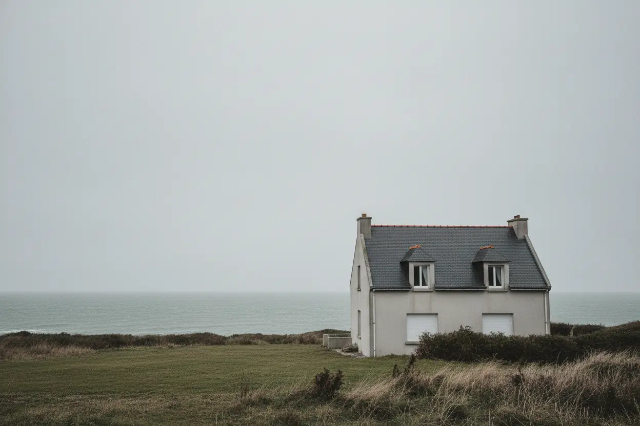 Terrain dégagé à Plouzané après abattage et évacuation du pin maritime